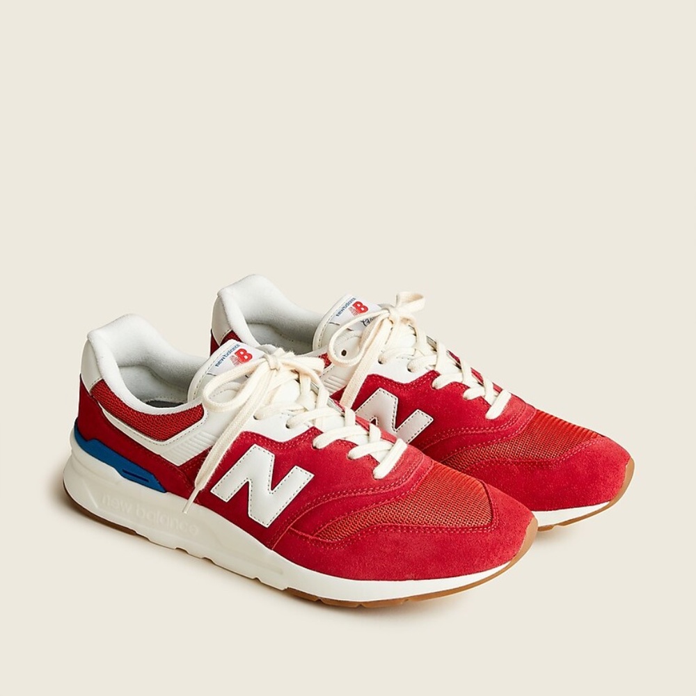 New NEW BALANCE Mens Size 8 997H Sneakers Team Red